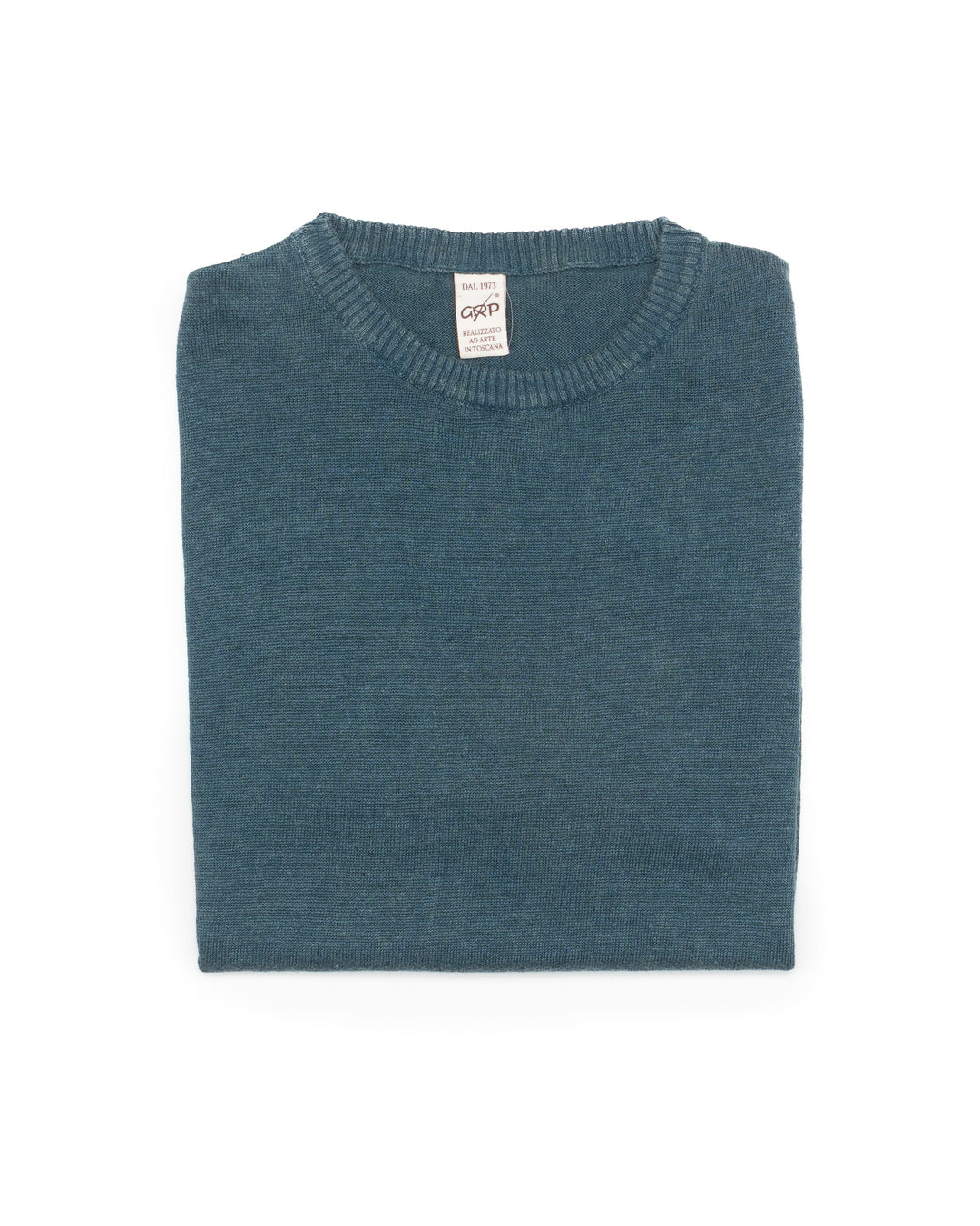 PL10 Short Sleeve Linen Crewneck in Oil