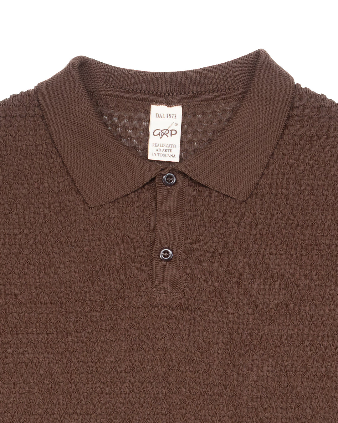 Tec 2 Classic Polo in Brown