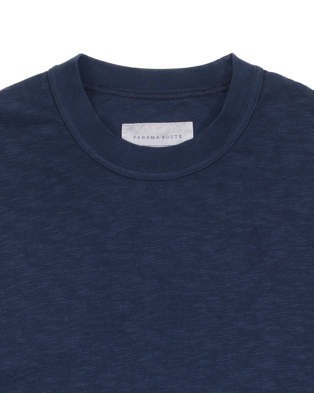 The Flame Crewneck in Indigo Slub