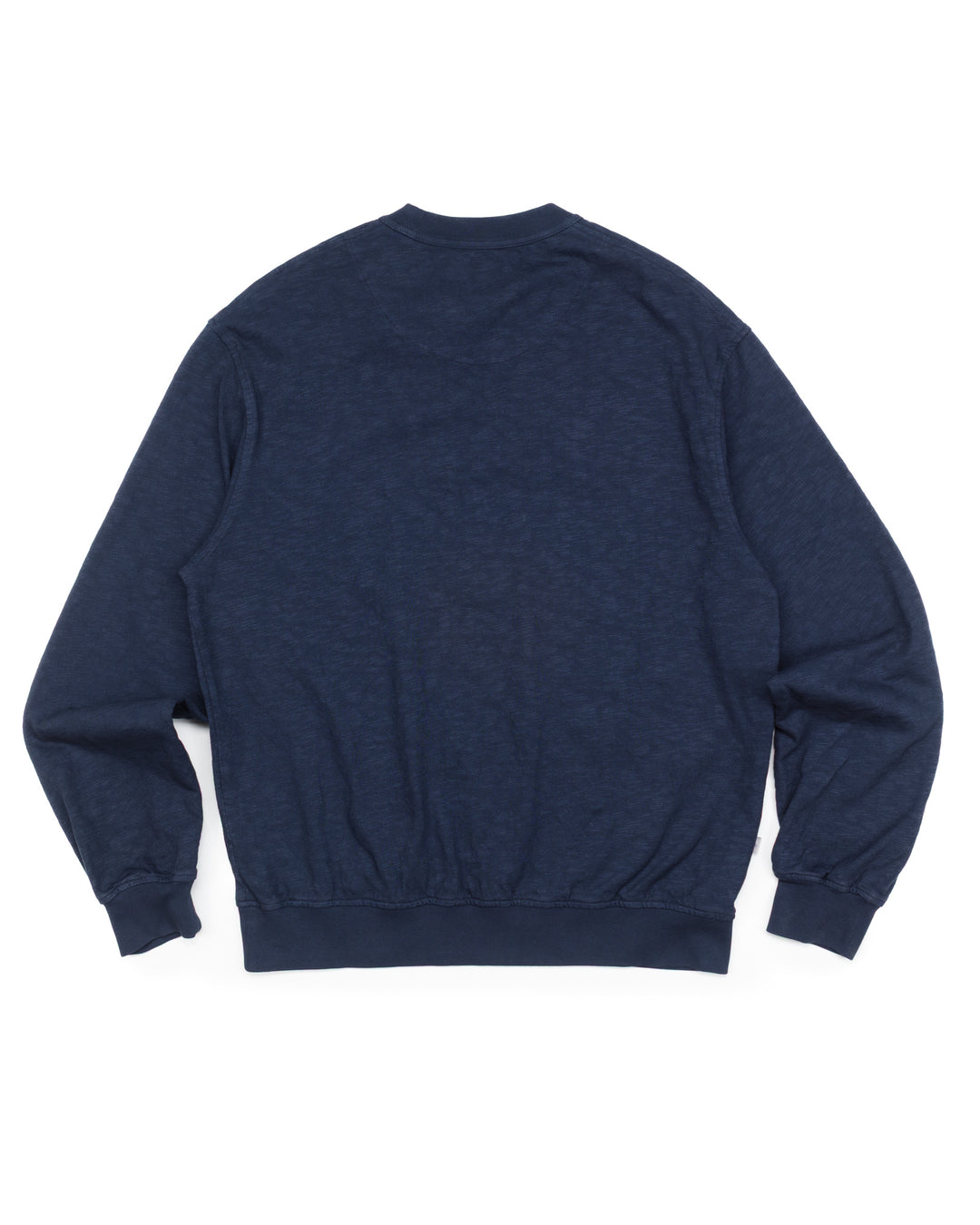 The Flame Crewneck in Indigo Slub