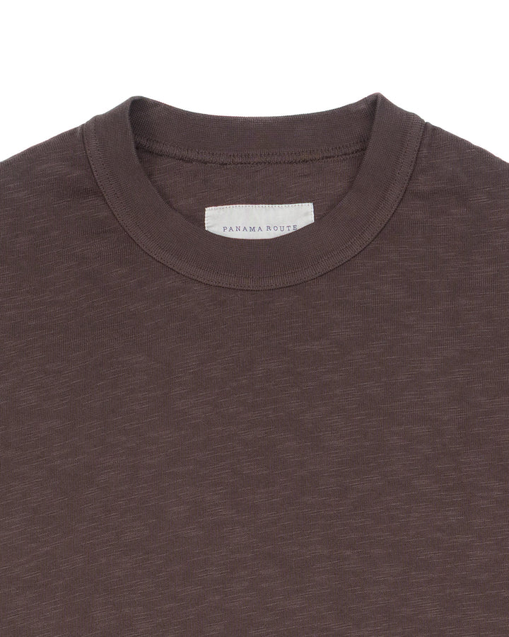 The Flame Crewneck in Cocco Slub