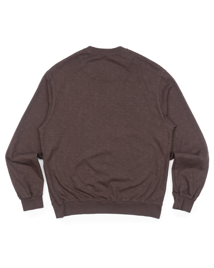 The Flame Crewneck in Cocco Slub