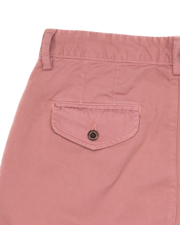 The Nantucket Boat Short in Gabardine Coral