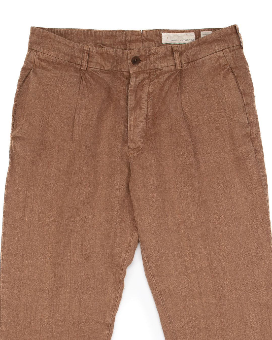 The Sirio Pant in Copper Linen