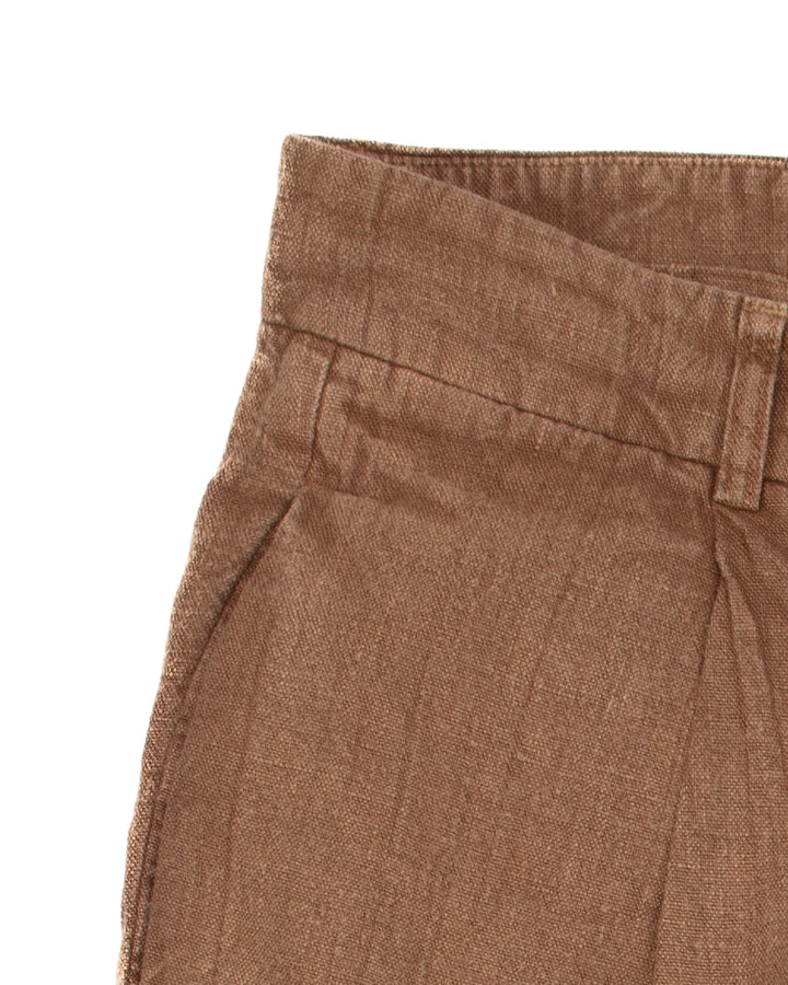 The Sirio Pant in Copper Linen