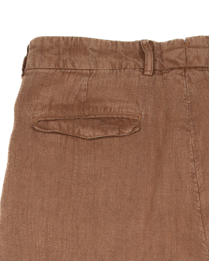 The Sirio Pant in Copper Linen