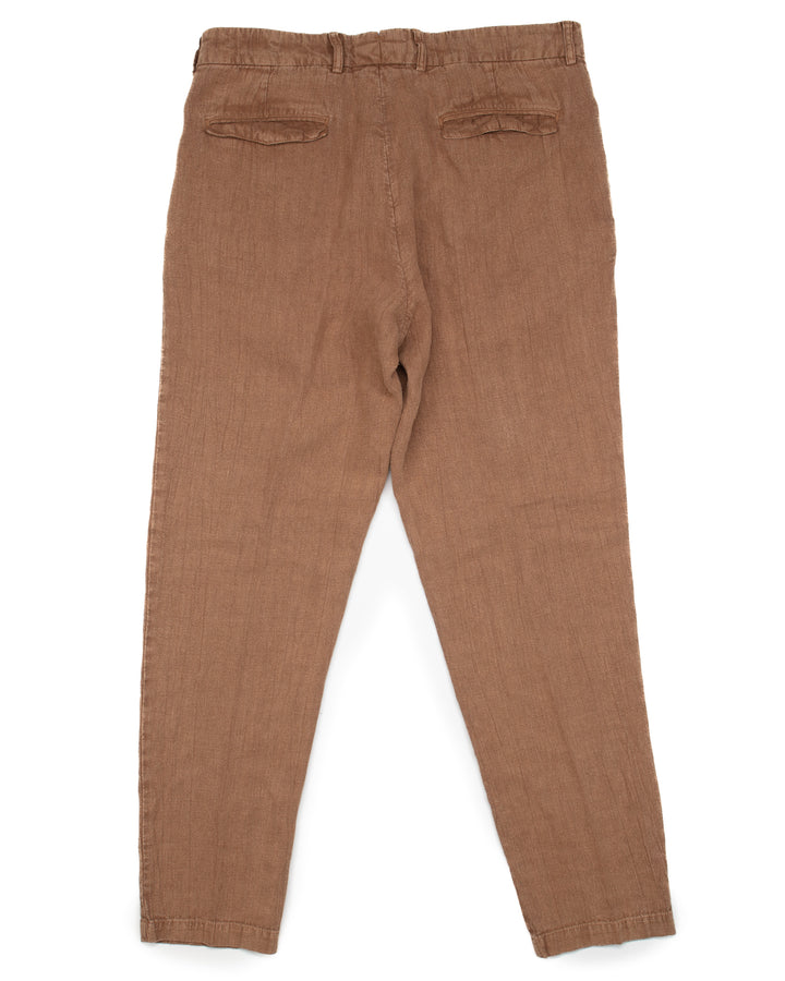 The Sirio Pant in Copper Linen