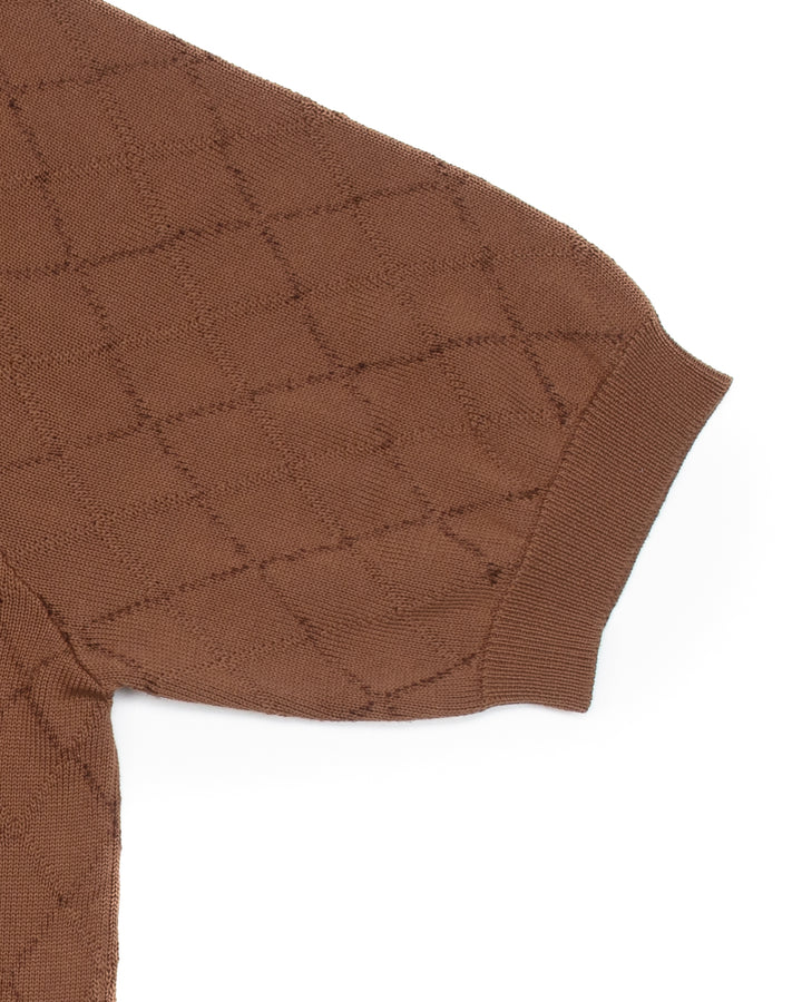 Preppy Man Polo in Cioccolato