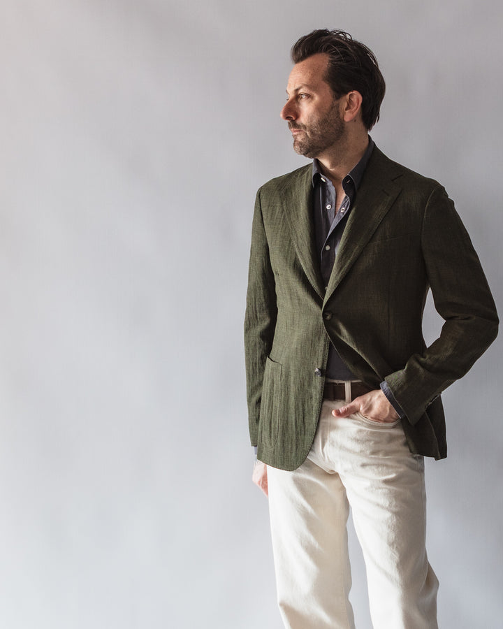 The Aalto in Olive Linen