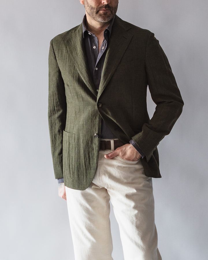 The Aalto in Olive Linen