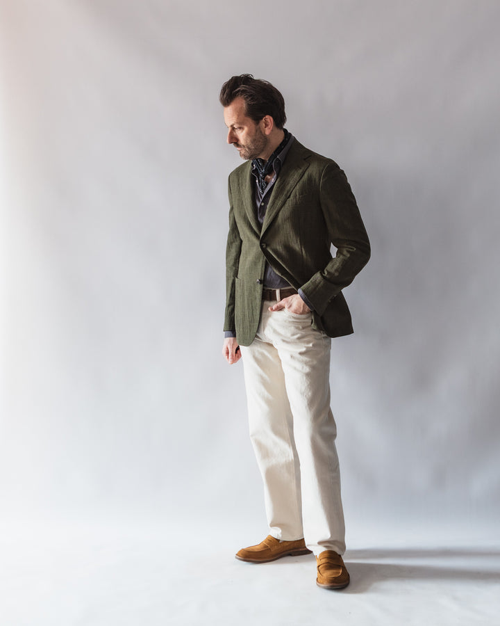 The Aalto in Olive Linen