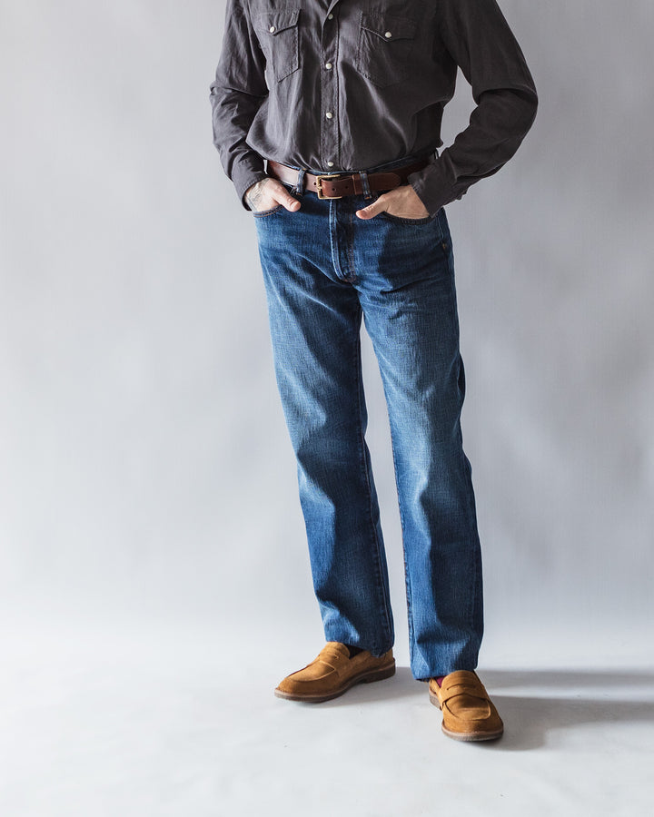 The Silverton Selvedge Jean in Stonewash