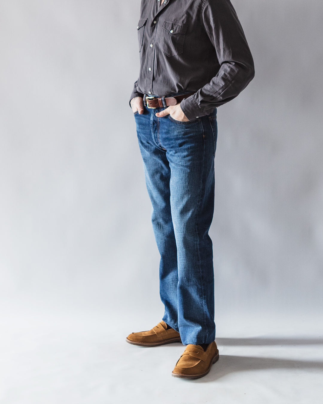 The Silverton Selvedge Jean in Stonewash
