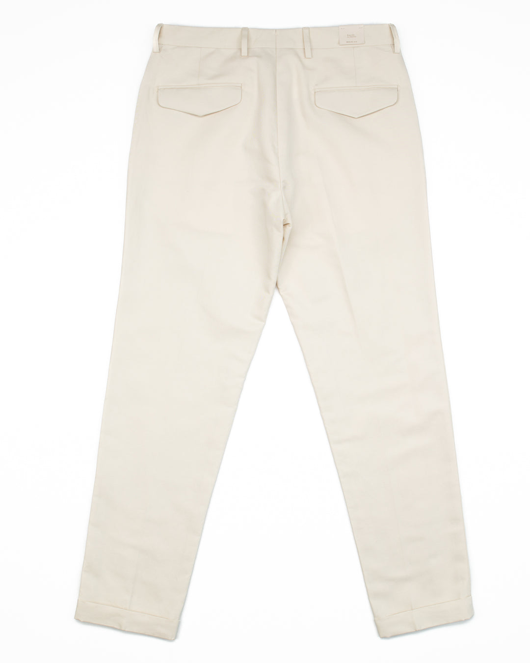 The BG21S Cotton & Linen Pant in Chalk