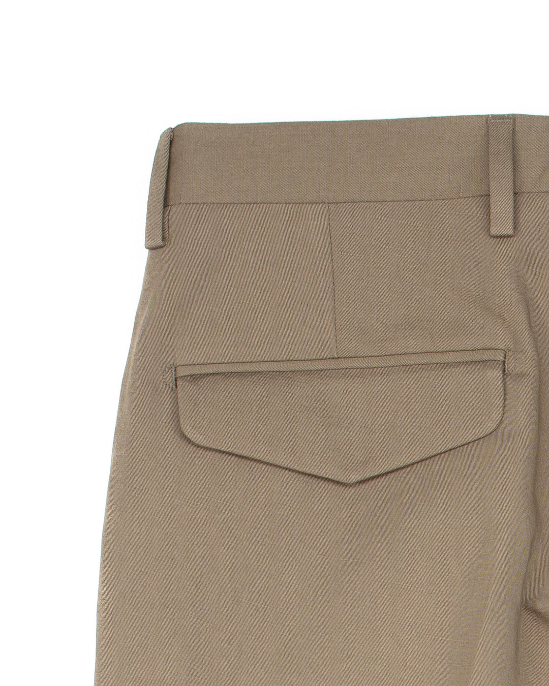 The BG21S Cotton & Linen Pant in Taupe