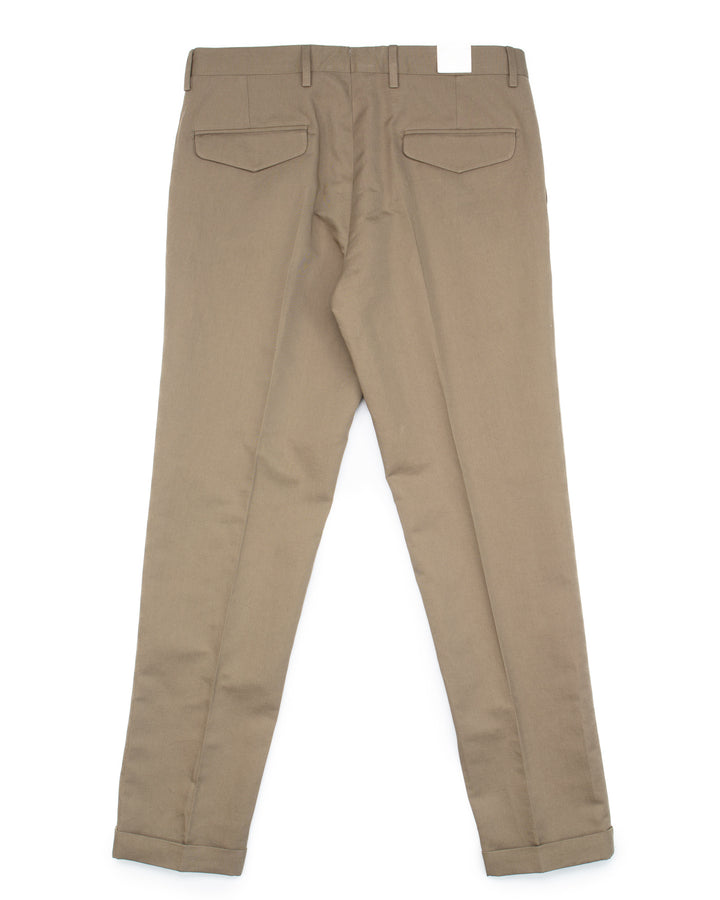 The BG21S Cotton & Linen Pant in Taupe