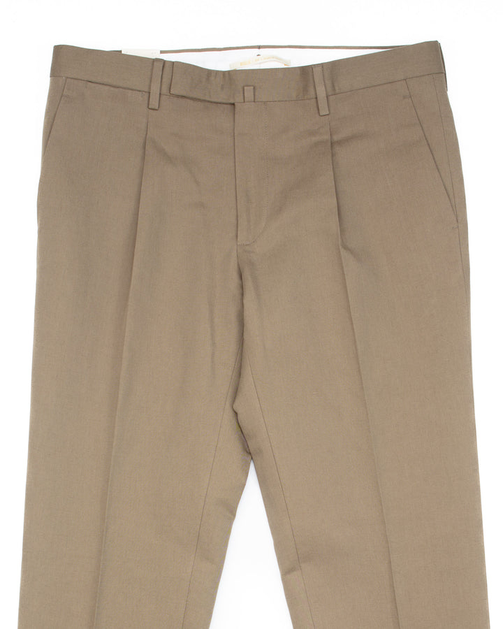 The BG21S Cotton & Linen Pant in Taupe
