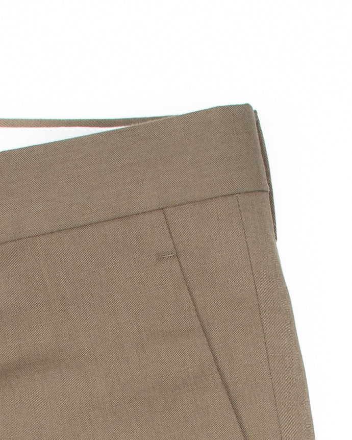 The BG21S Cotton & Linen Pant in Taupe