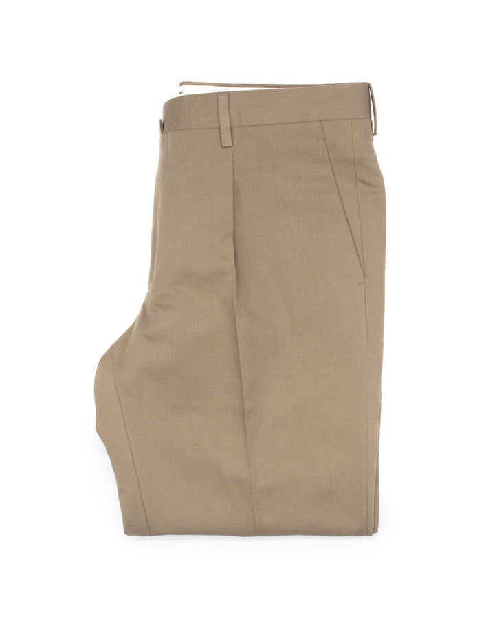 The BG21S Cotton & Linen Pant in Taupe