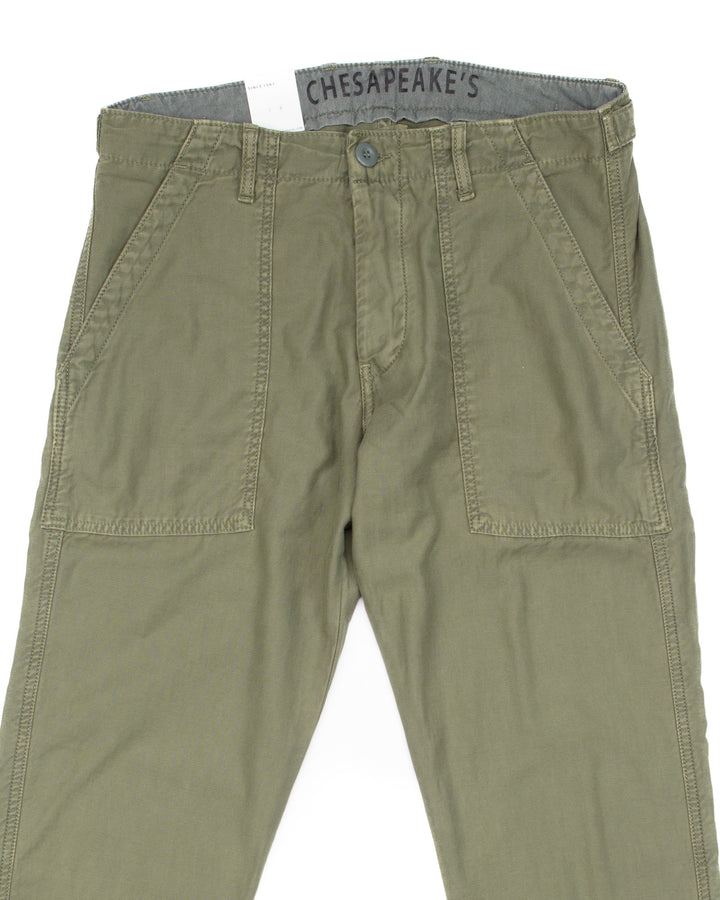 Degrasse Fatigues in Military Green