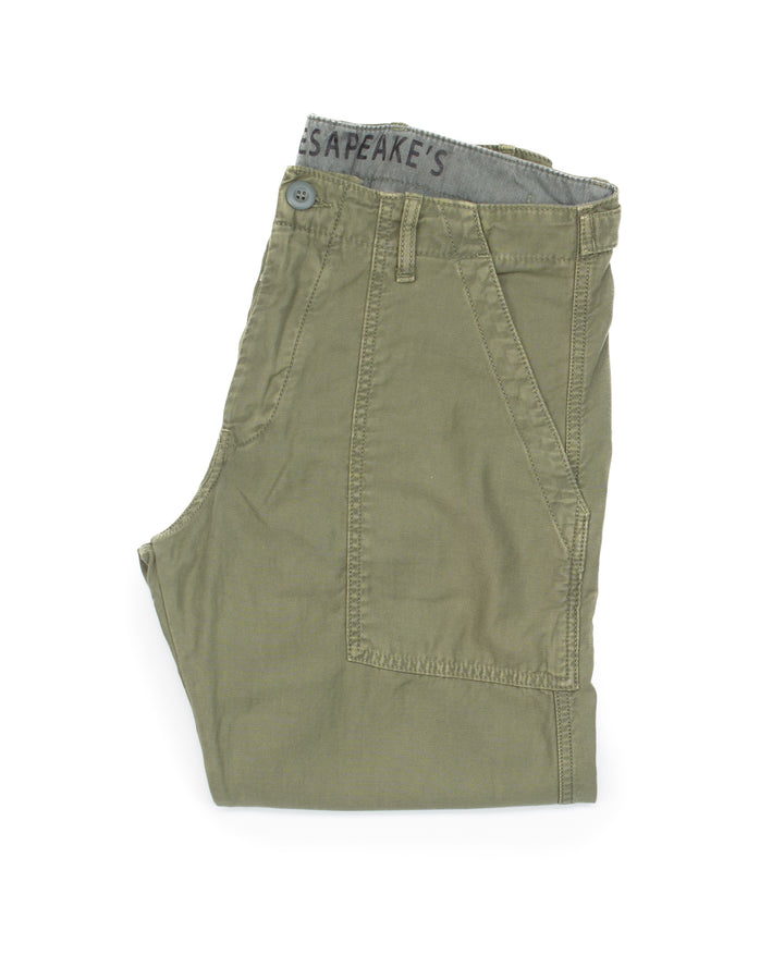 Degrasse Fatigues in Military Green