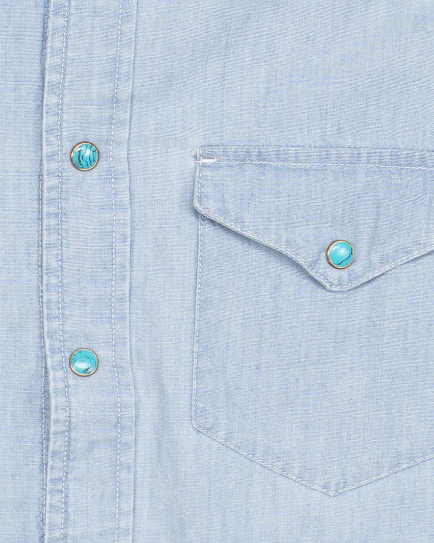 Flagstaff Shirt in Light Chambray