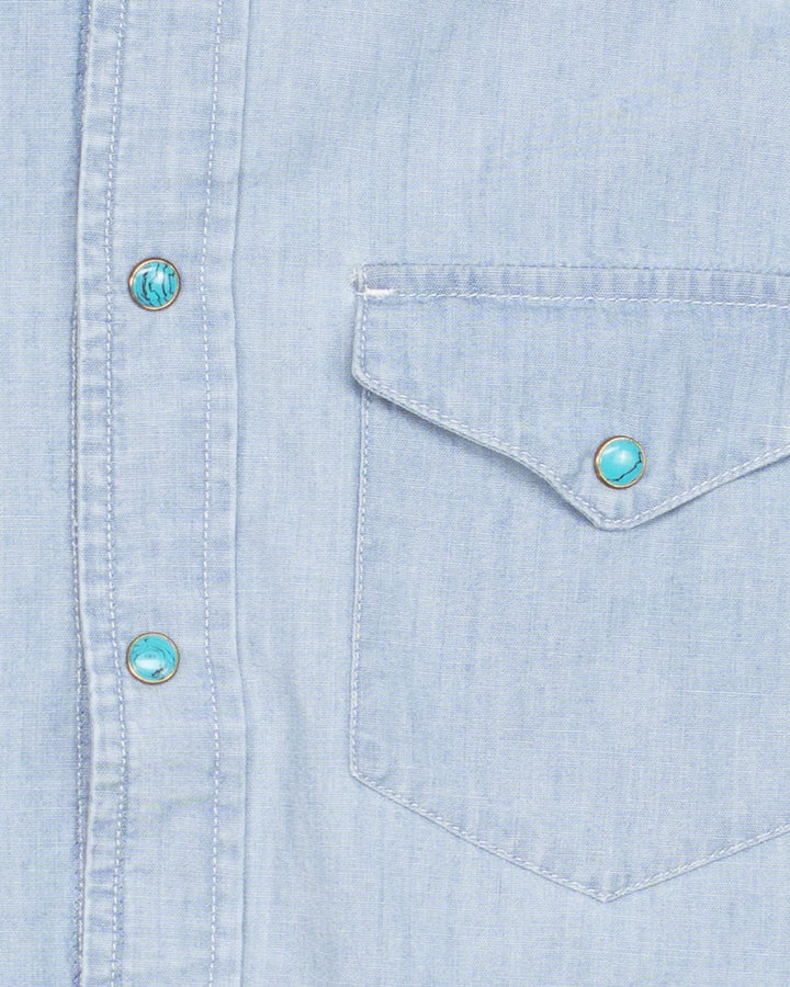 Flagstaff Shirt in Light Chambray