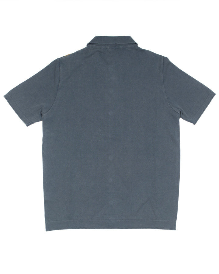 JZ1 Open Polo in Ombra & Tobacco