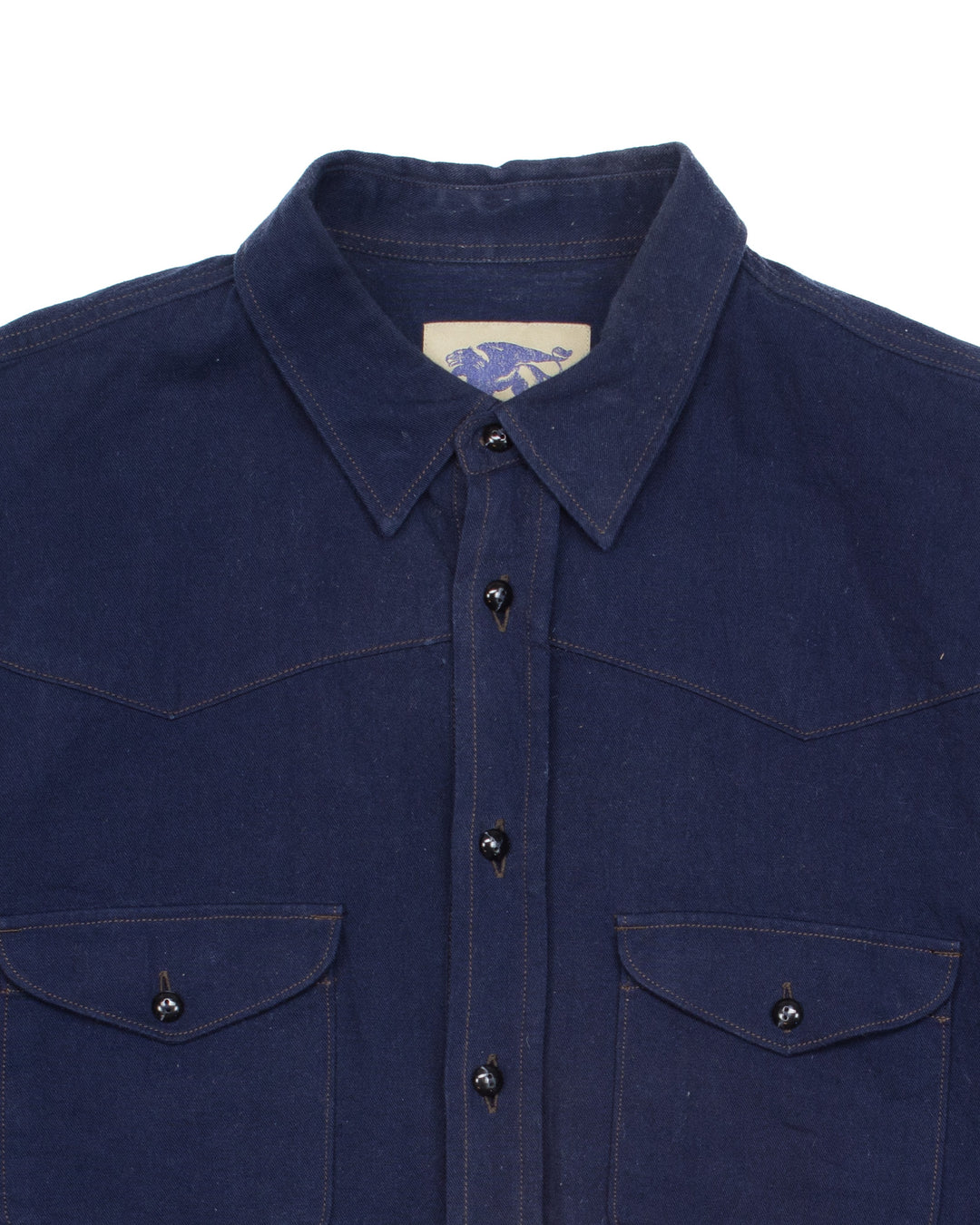 Manolito Shirt in Yambaru Selvedge Denim #1741