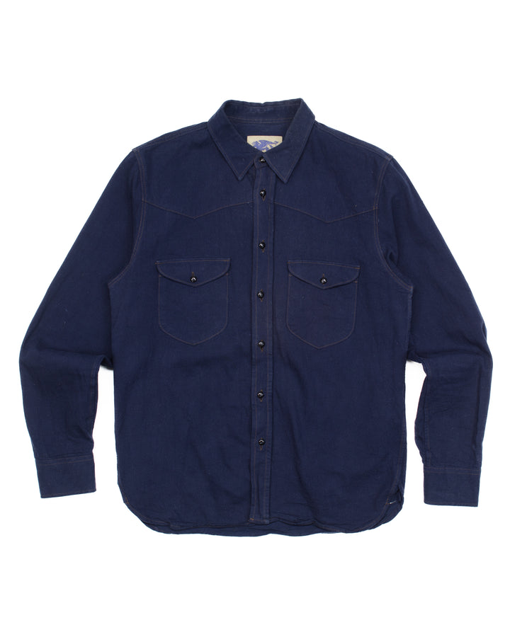 Manolito Shirt in Yambaru Selvedge Denim #1741
