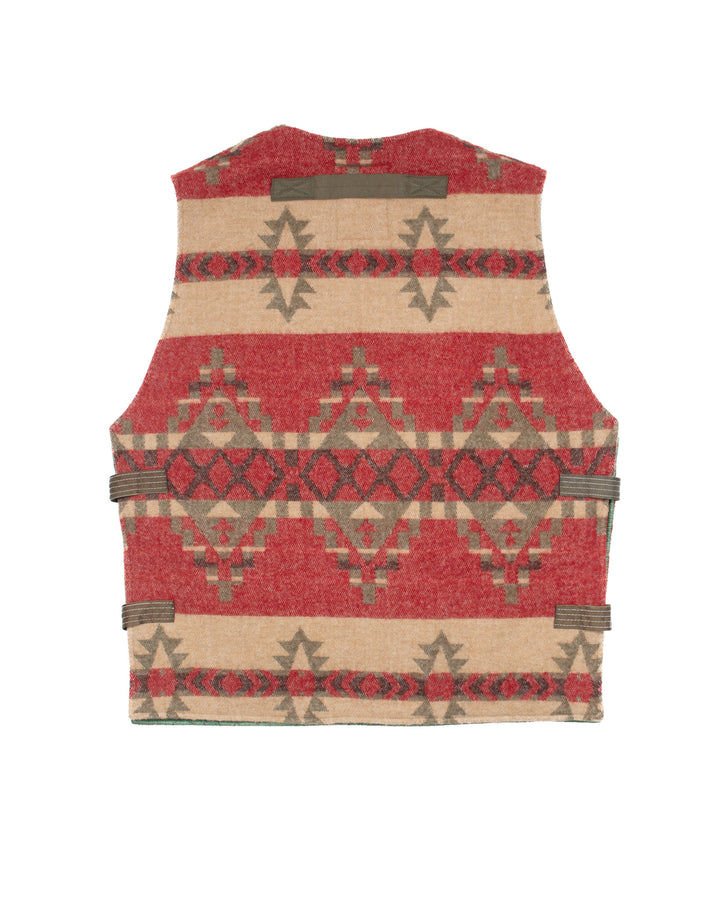 Navaho Blanket Padded Vest #1730