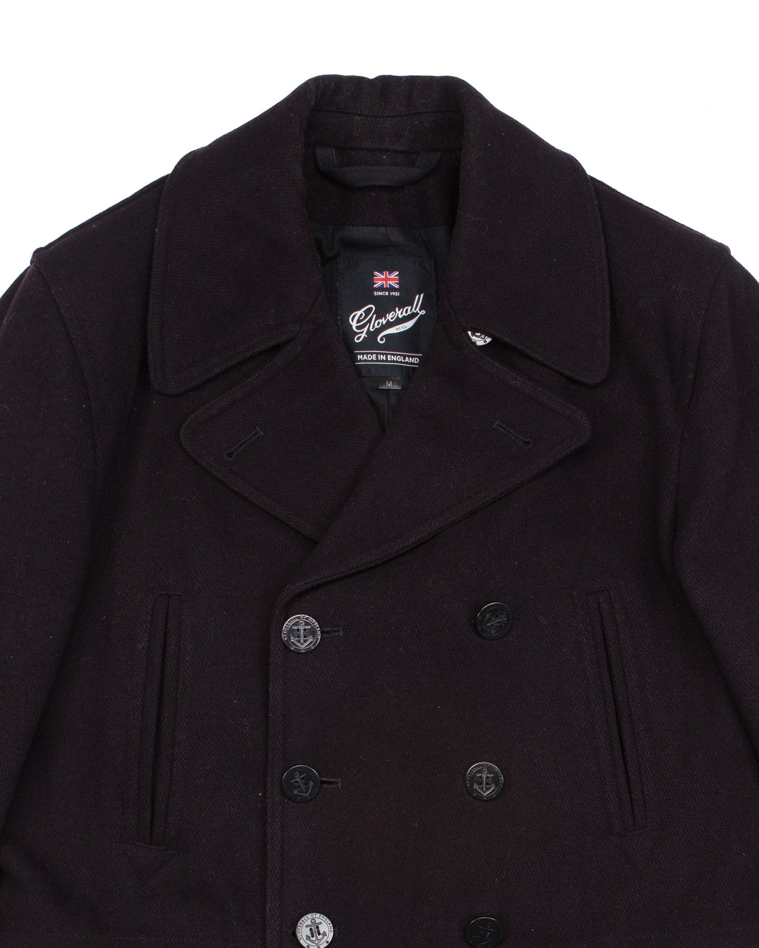 Churchill Peacoat in Navy #1834