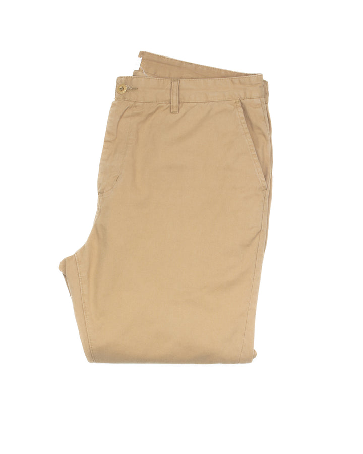Slim Foundation Pant in Organic Khaki #1785