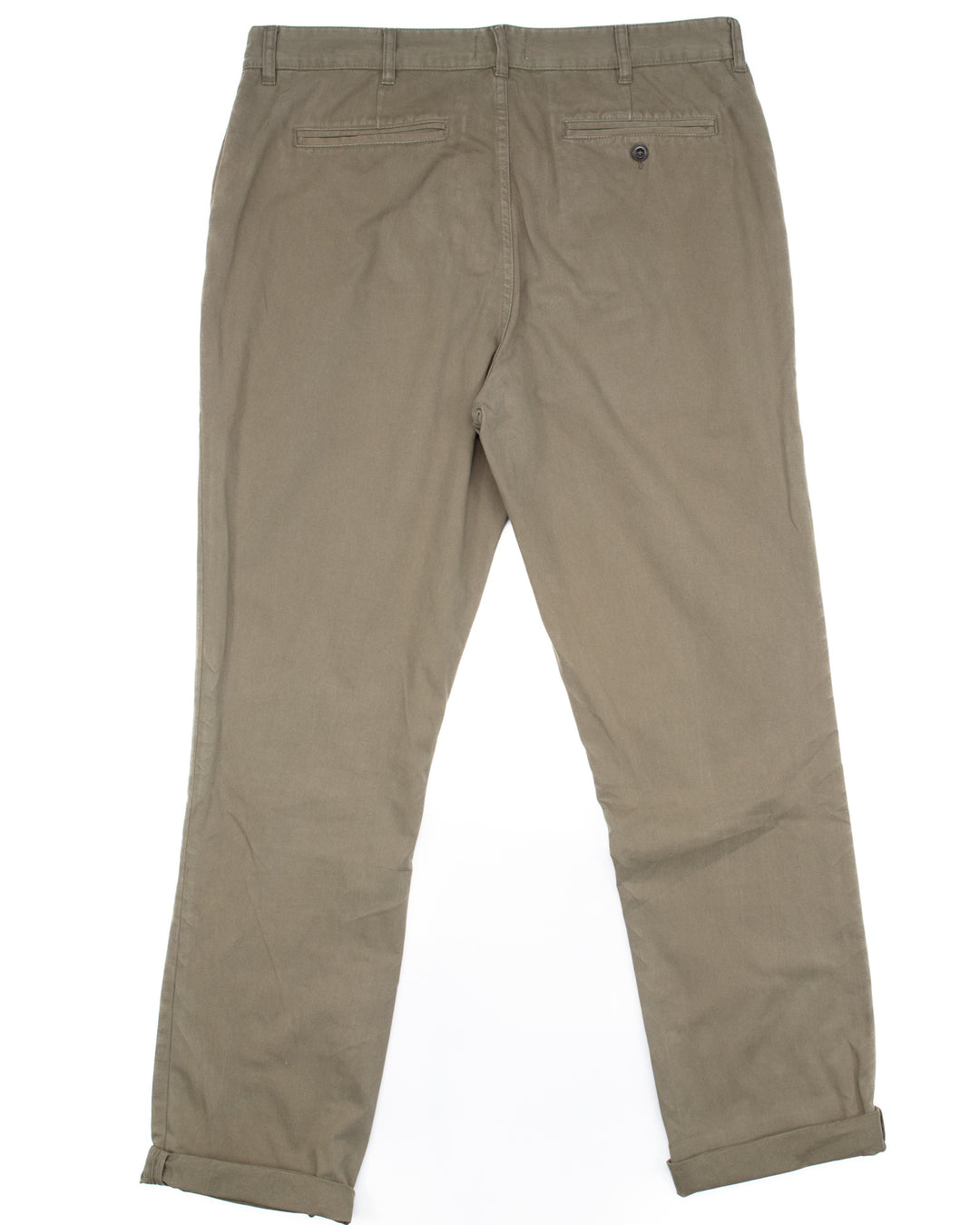 Democratic Foundation Pant in Organic Olive #1783
