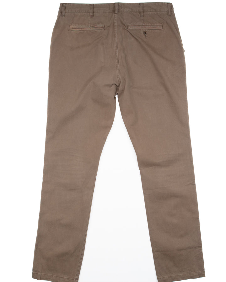 Slim Foundation Pant in Organic Espresso #1784