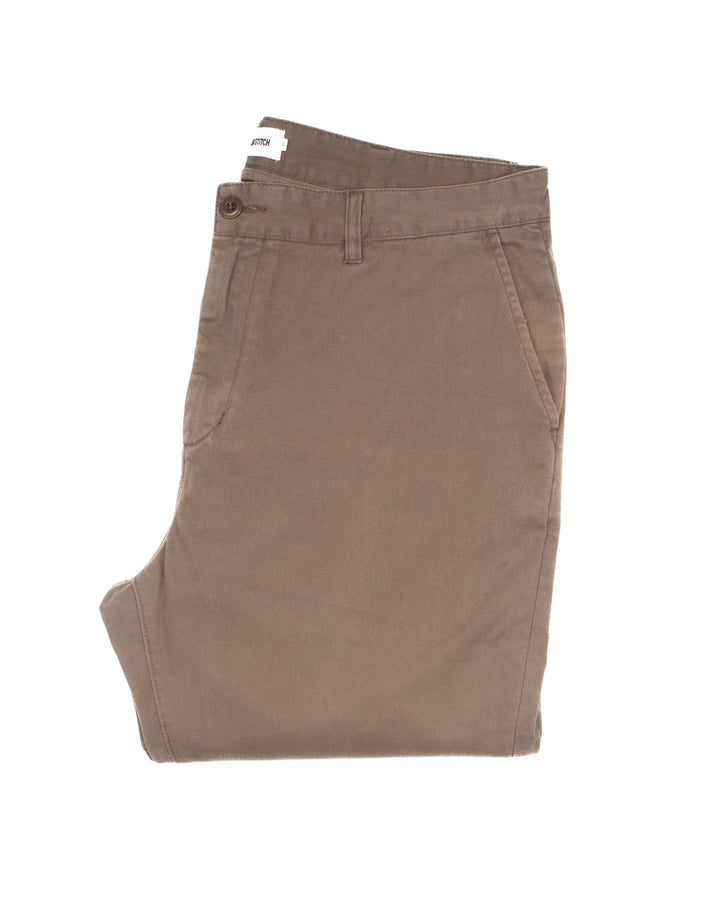 Slim Foundation Pant in Organic Espresso #1784