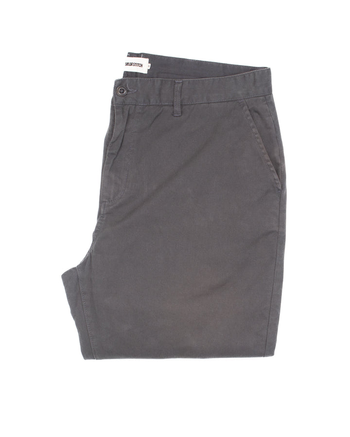 Democratic Foundation Pant in Organic Coal #1782