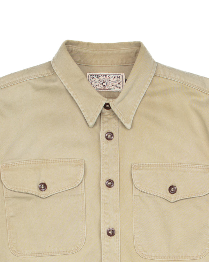 Utility Shirt in Khaki #1779