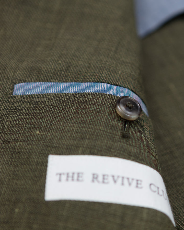 The Aalto in Olive Linen