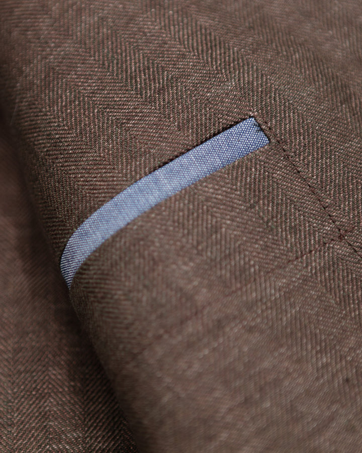 The Aalto in Dark Brown Linen