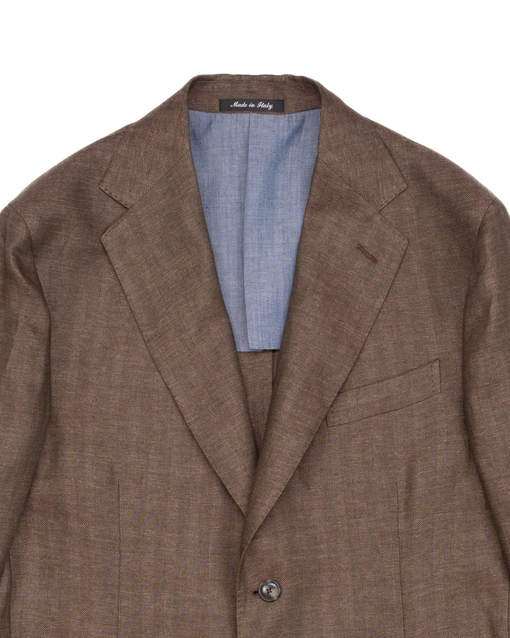 The Aalto in Dark Brown Linen