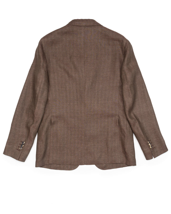 The Aalto in Dark Brown Linen