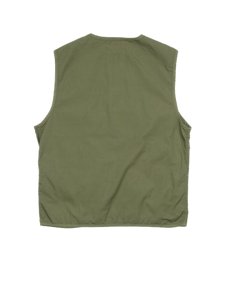 Photographer Vest in Ripstop Tech Green