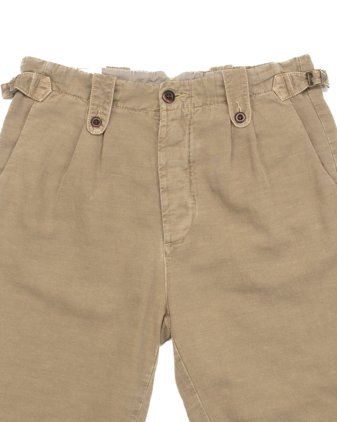 Navarre Cotton & Linen Shorts in Sand