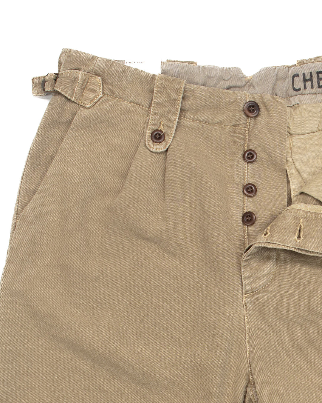 Navarre Cotton & Linen Shorts in Sand