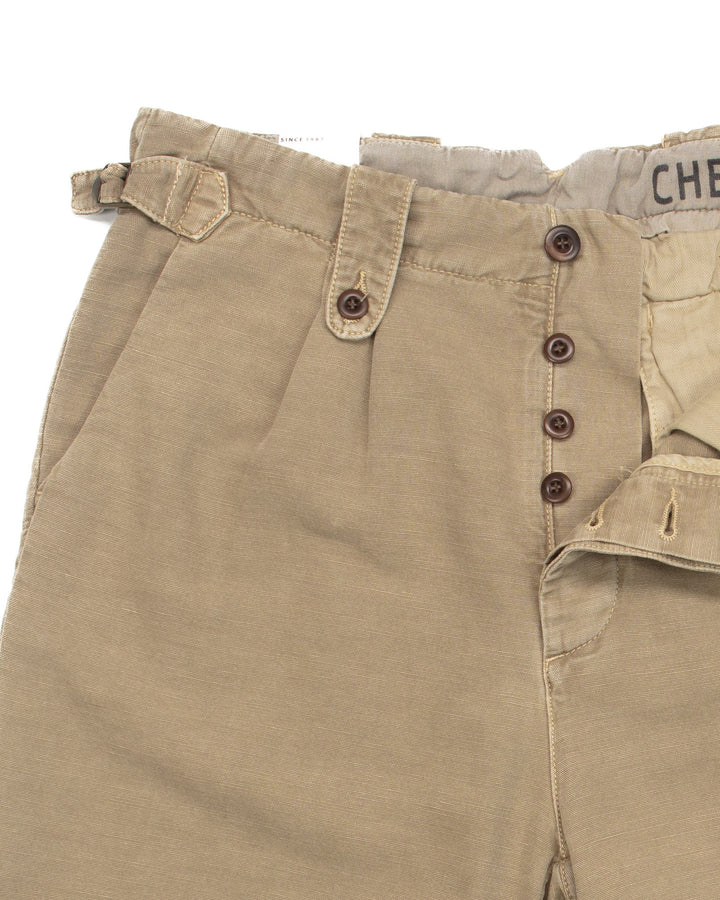 Navarre Cotton & Linen Shorts in Sand
