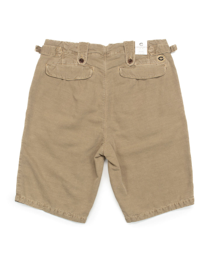 Navarre Cotton & Linen Shorts in Sand