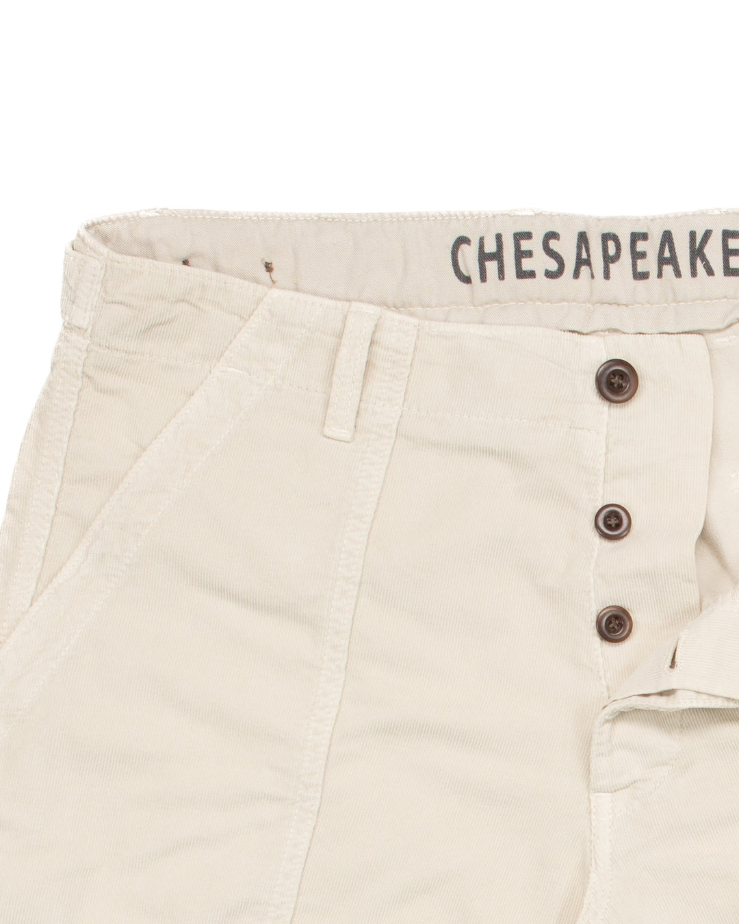 Shannon Fatigue Shorts in Stone Micro Cord