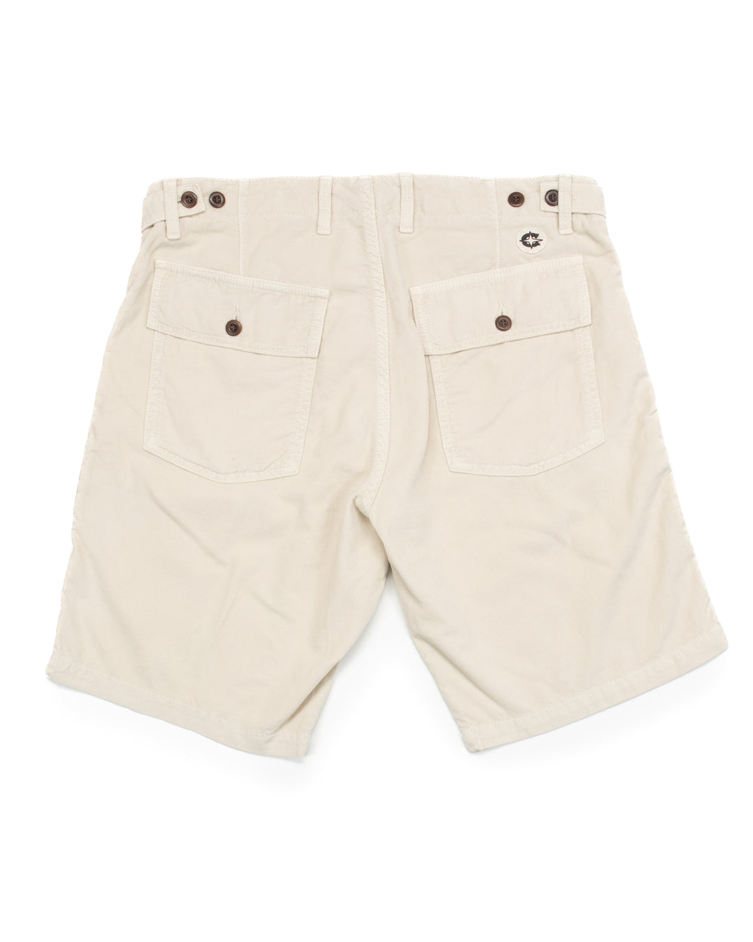 Shannon Fatigue Shorts in Stone Micro Cord