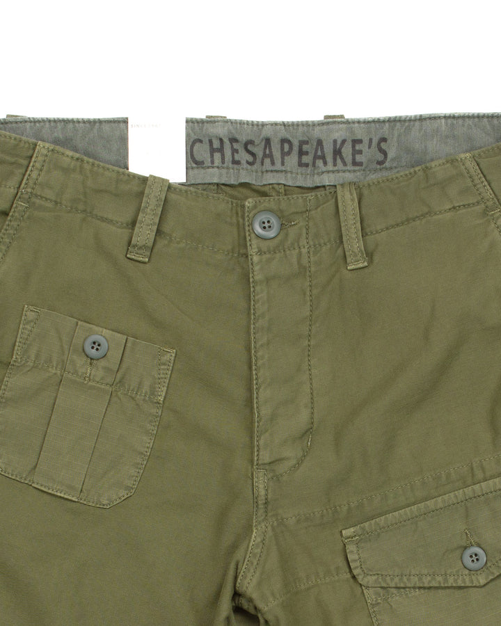 Harbour Deck Shorts in Military Green